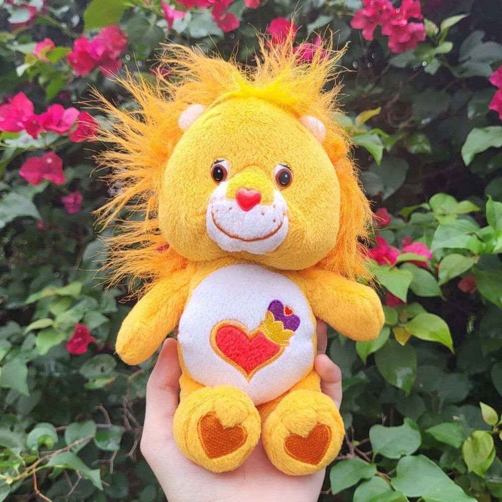 2003 7 inch Brave Heart Lion Care Bear Cousin